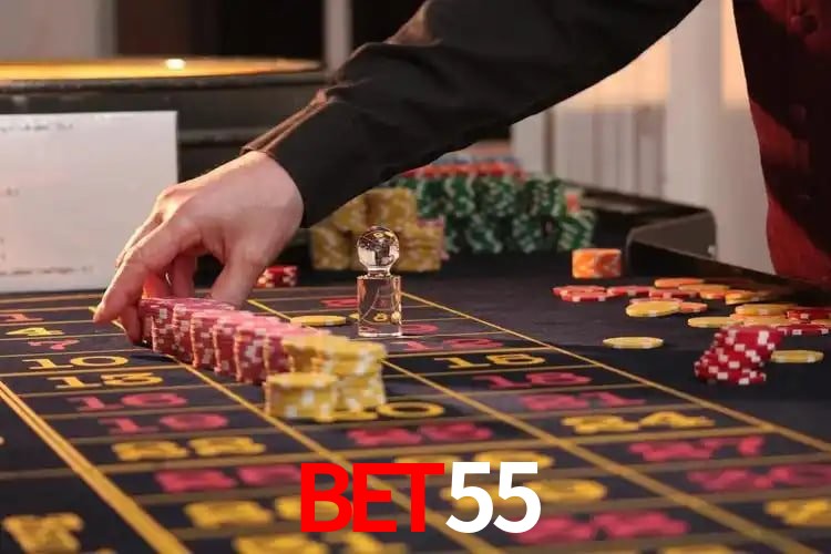 Interface do App bet55