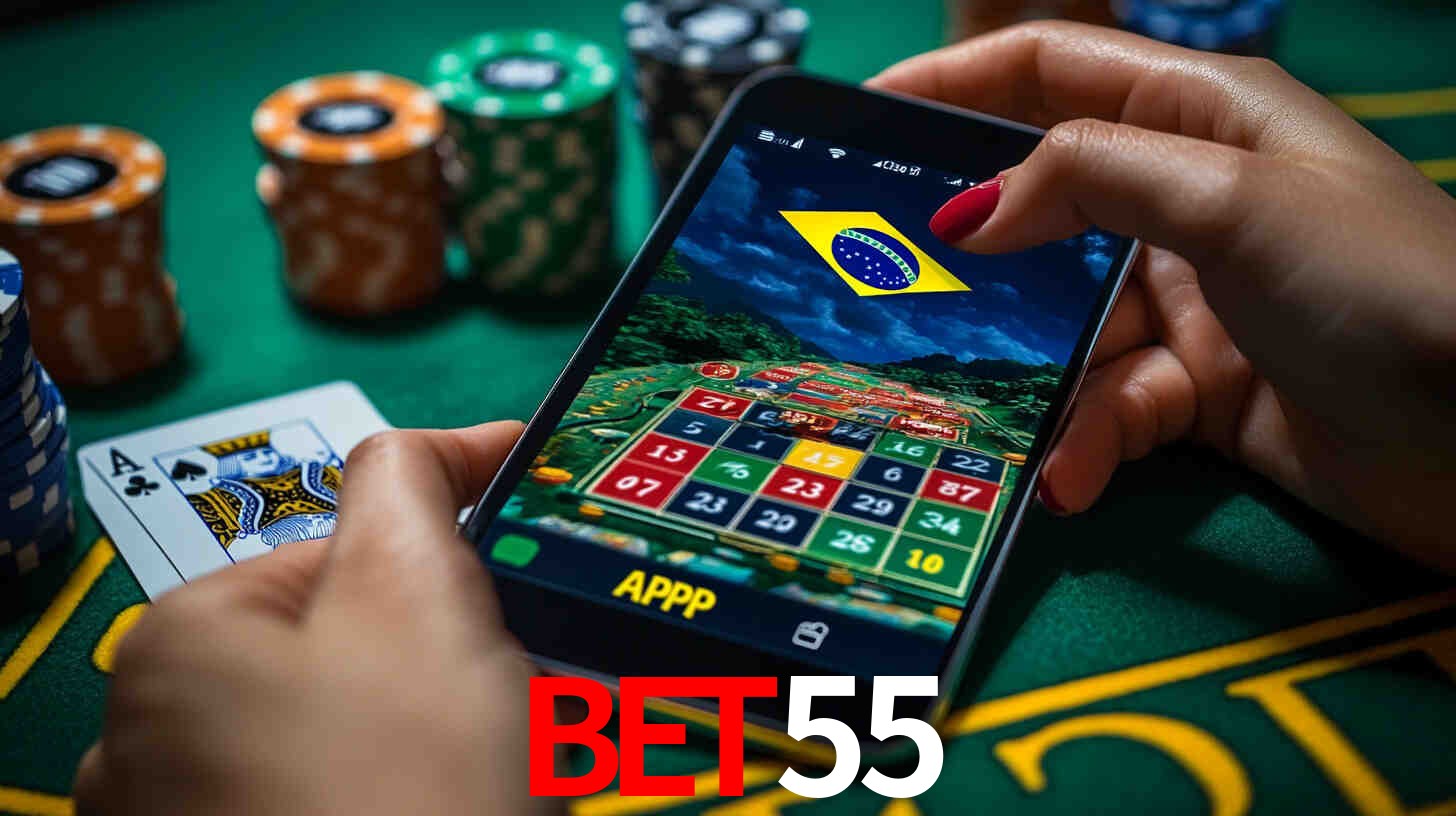 Mesa de Roleta bet55